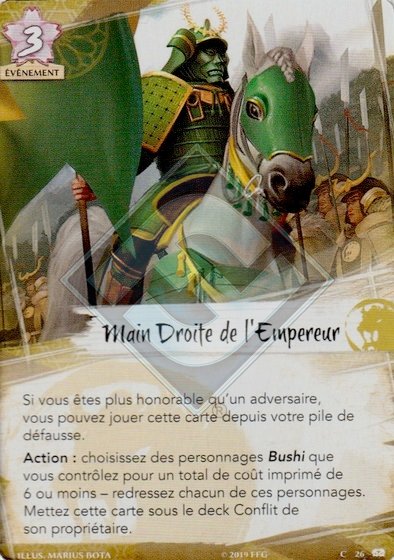 Main Droite de l'Empereur